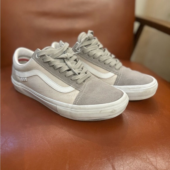 Vans Other - Men's Geay and White Vans Sneakers